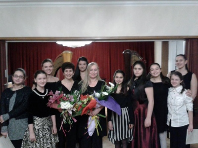 L. Pipkov National Music School, Sofia, 02/2015 // Emanuela Degli Esposti's Master Class