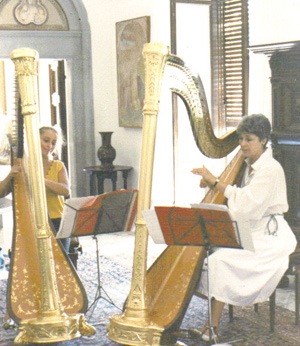 Vincigliata, 1986 // Emanuela Degli Esposti at Judith Liber's Master class.