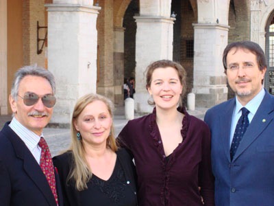 Quartetto Notturno: Giuliano Giuliani (oboe, English horn), Constance Frei (violin), Emanuela Degli Esposti (harp), Andrea Macinanti (organ)